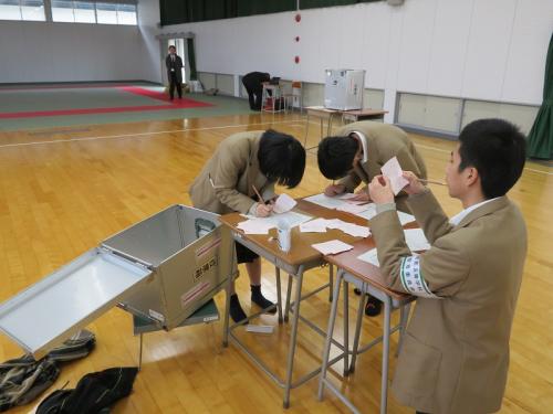 松阪商業高校で選挙啓発を実施しましたの画像7