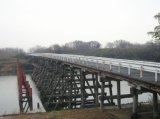 木造橋として今も使われている大平橋（東久保町）