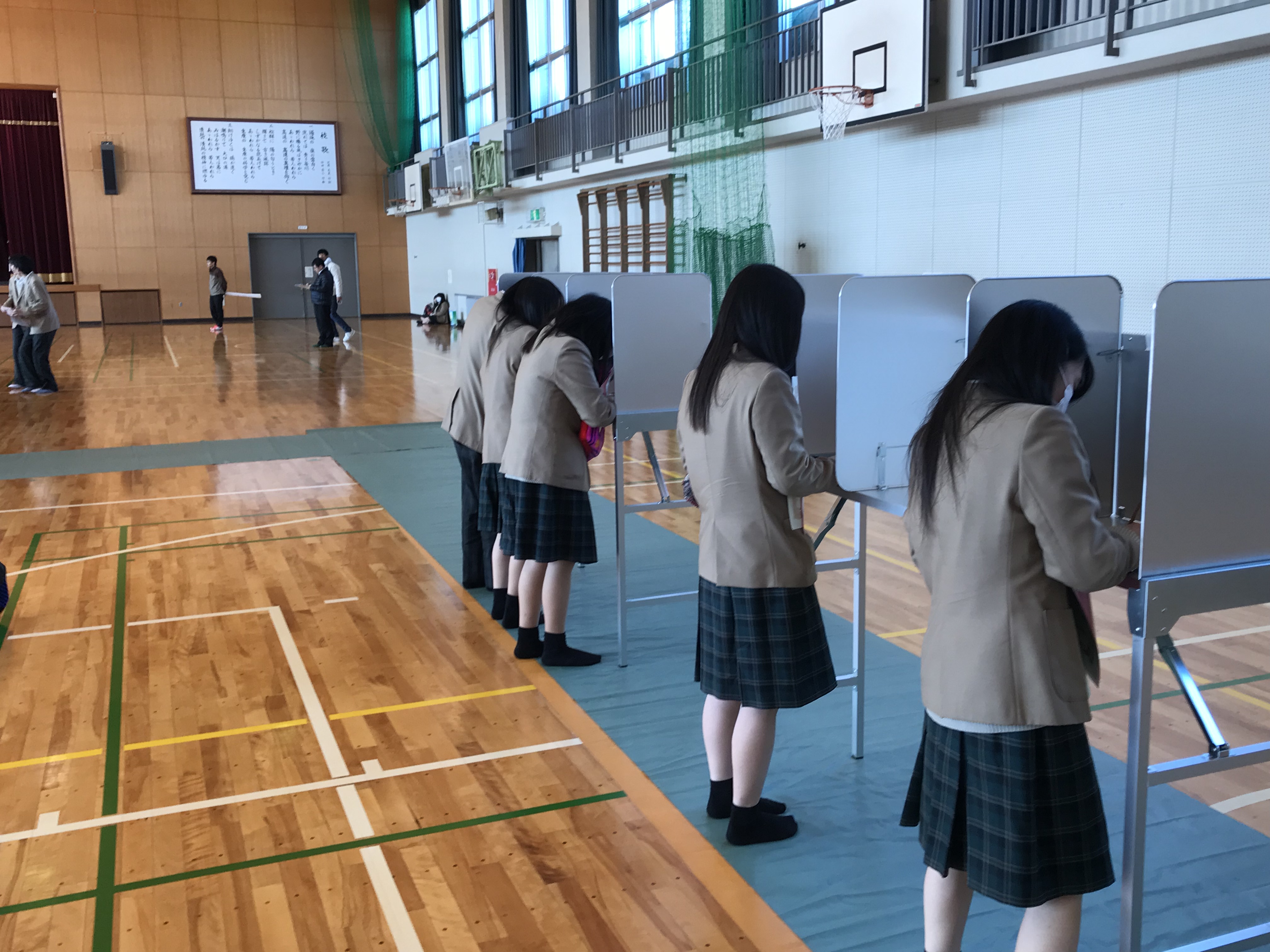 松阪商業高校の2018年前期生徒会役員選挙で啓発を実施しましたの画像3