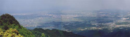 観音岳の眺めの写真