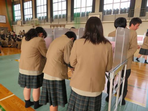 松阪商業高校で選挙啓発を実施しましたの画像4