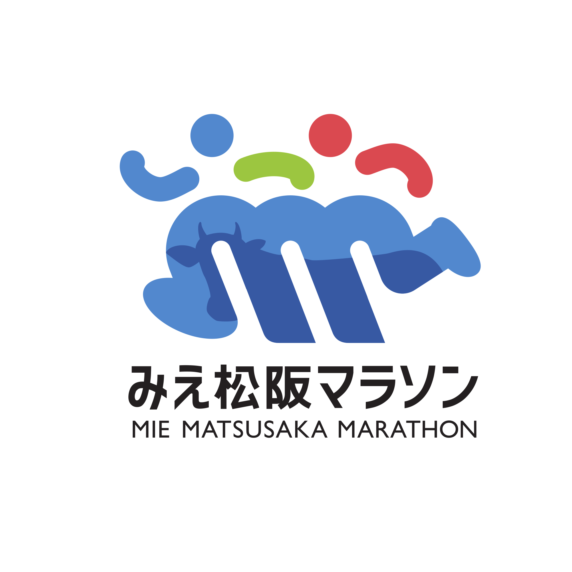みえ松阪マラソン　大会ロゴマーク