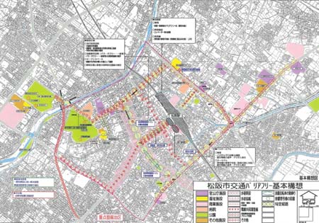 交通バリアフリー基本構想（松阪）実施すべき事業