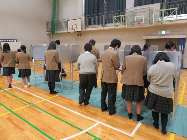 松阪商業高校で選挙啓発を実施しましたの画像4