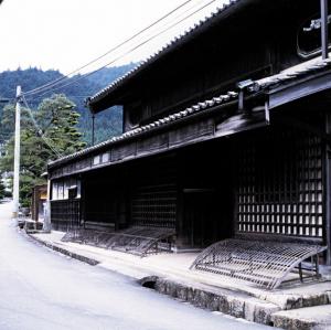 波瀬の町並みと本陣跡