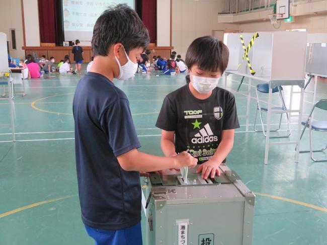 港小学校で選挙出前授業を実施しましたの画像3