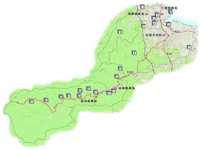 松阪市地図