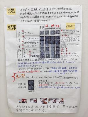 花岡小学校 6年  恩田 旭さん 「 コロナウイルスまんえんで身のまわりのきんはどうなった？」の画像2