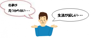 困っている人２