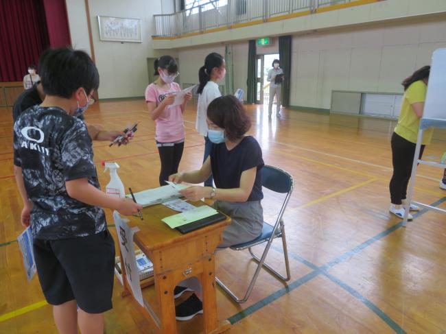 選挙出前授業の様子2