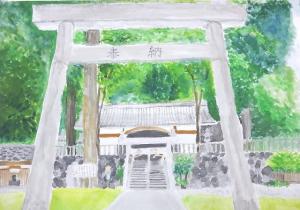 柿野神社の夏