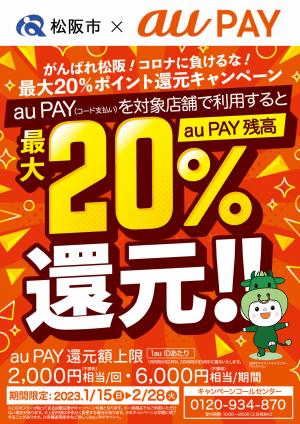 au PAYポスター