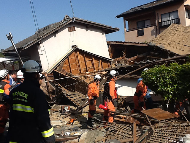 熊本地震の写真