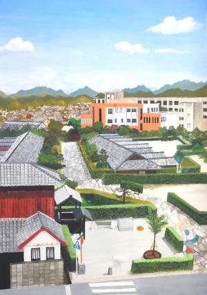 松坂城からの景色