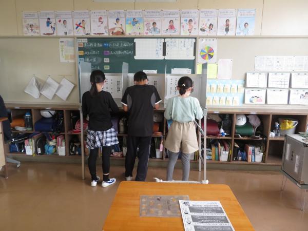 投票用紙記載の写真
