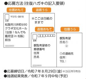 はがき記入例