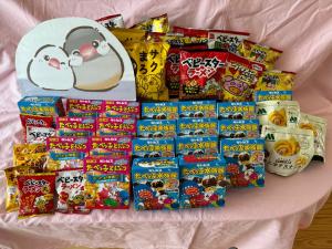 お菓子の寄附3