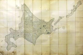 東西蝦夷山川地理取調図の画像