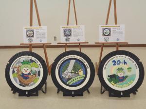 松阪市制20周年記念マンホール