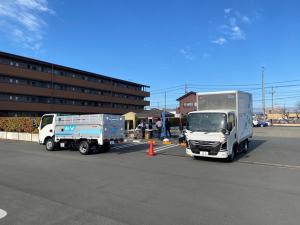 EVトラック試乗会　写真1