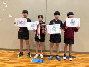 中学生男子1年生シングルス