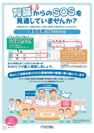 慢性腎臓病（Ckd）のチラシ表