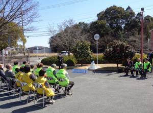 お披露目式開始の様子