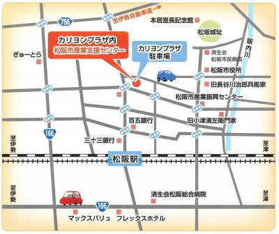 周辺イラストマップ