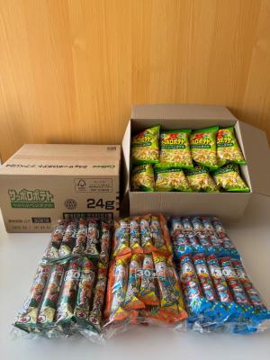 お菓子の寄附