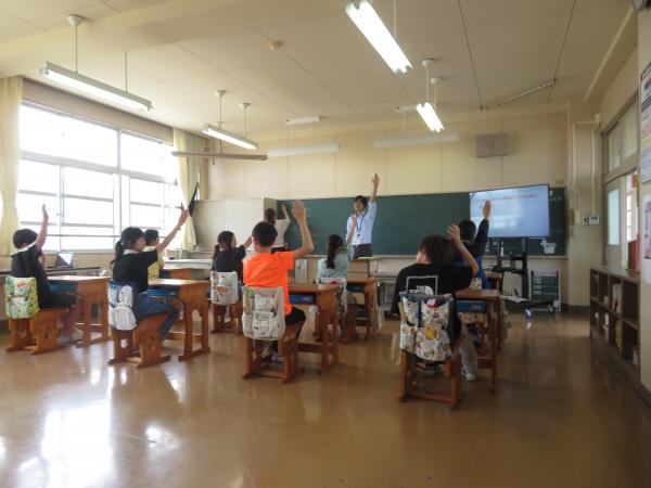 出前授業の様子の写真