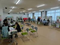就職相談会の模様