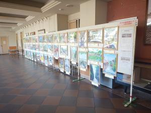 飯南産業文化センターでの巡回展示の様子