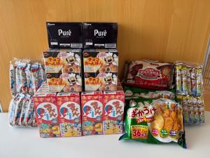 お菓子の寄附