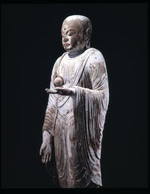 木造地蔵菩薩立像(もくぞうじぞうぼさつりゅうぞう)(傳空海作(でんくうかいさく))