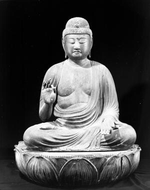 木造阿弥陀如来坐像(安静院)