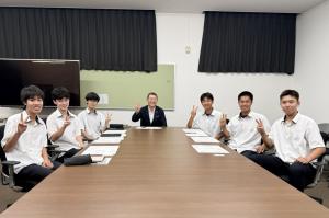 三重高校生徒と市長と語る会