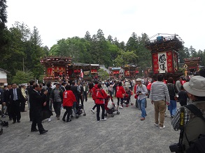 日野祭観覧会写真