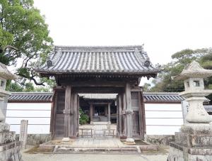 朝田寺山門