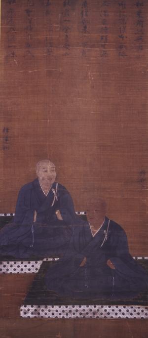 蓮如・如光上人連坐像