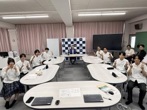 松阪商業高校のみなさん
