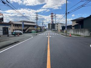 舗装修繕工事の完成写真