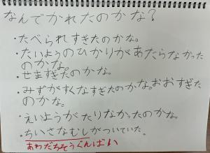東部南１年近田さん②