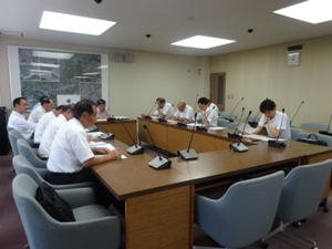 議会改革特別委員会第19回作業部会写真