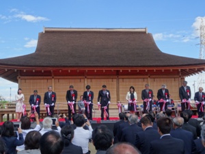 「さいくう平安の杜」復元建物竣工式