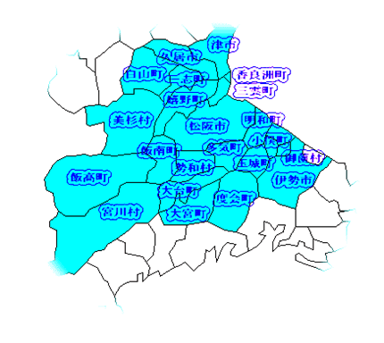 三重県の市町村