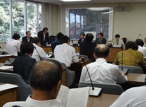 松阪市議会議員定数のあり方意見交換会写真