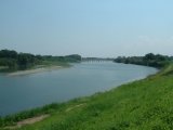 櫛田川の広大な流れと河川の緑（櫛田町等）