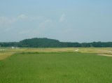 向山古墳遠望　阿坂より望む（小野町）