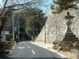 松坂城跡・裏門付近常夜燈（殿町）