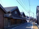 伊勢街道 六軒・市場庄のまち並み（市場庄町）